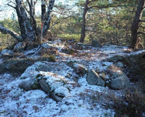 En stensättning, vid Berg DSCF6377_