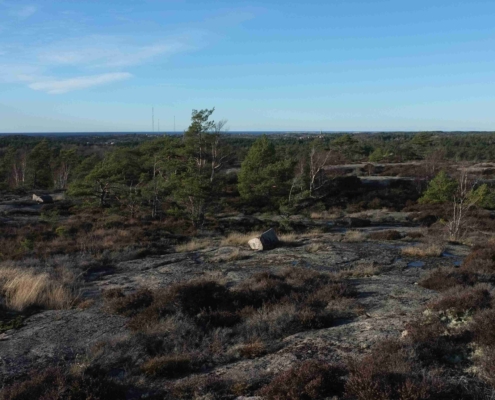 Hällmarksterräng vid Bodalen, vy mot Grebbestad DSCF6343_